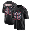 harde H.Texans #98 Sheldon Rankins Player Black Fashion Home Game Stitched Jerseys