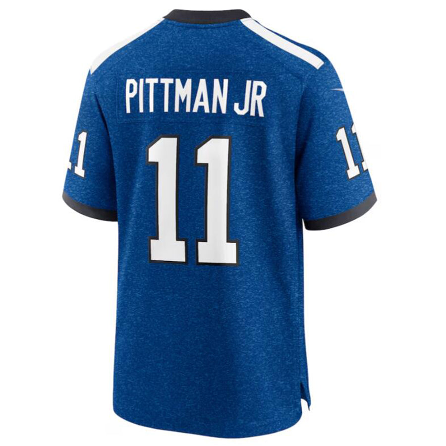 harde IN.Colts #11 Michael Pittman Jr. Royal Indiana Nights Alternate Game Jersey Stitched Football Jerseys