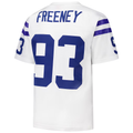 harde IN.Colts #93 Dwight Freeney Mitchell & Ness White 2006 Legacy Replica Stitched Puhic Jersey
