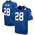 harde IN.Colts Indiana Nights Alternate Game Stitched Jerseys - Royal - #28 Jonathan Taylor Player