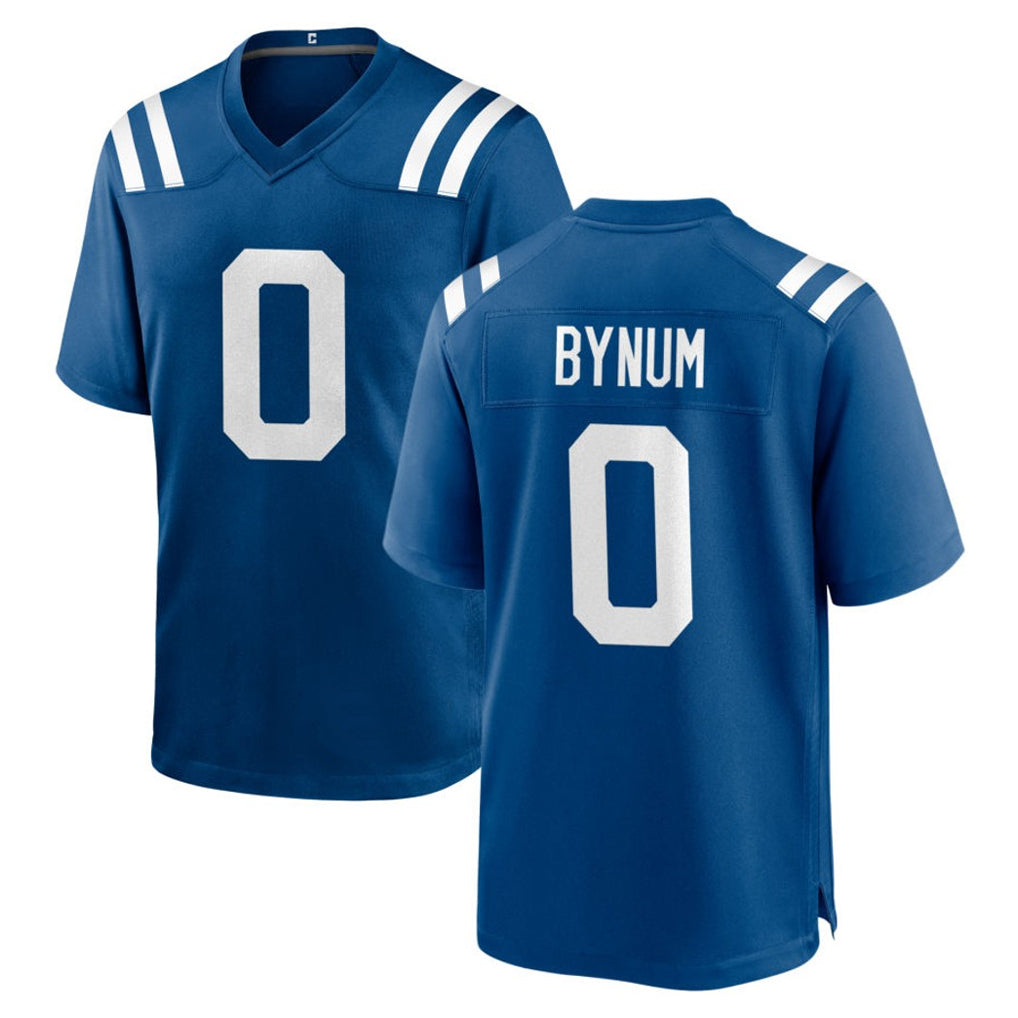 harde IN.Colts #0 Camryn Bynum Player Royal Home Game Stitched Jerseys