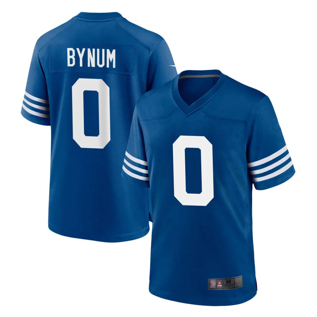 harde IN.Colts #0 Camryn Bynum Player Royal Limited Home Game Stitched Jerseys