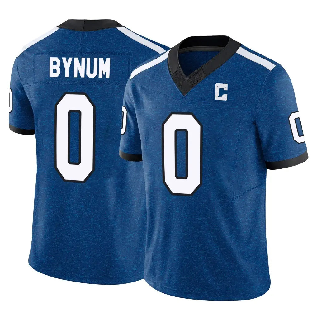 harde IN.Colts #0 Camryn Bynum Player Royal Limited Indiana Nights Alternate Vapor F.U.S.E. Home Game Stitched Jerseys