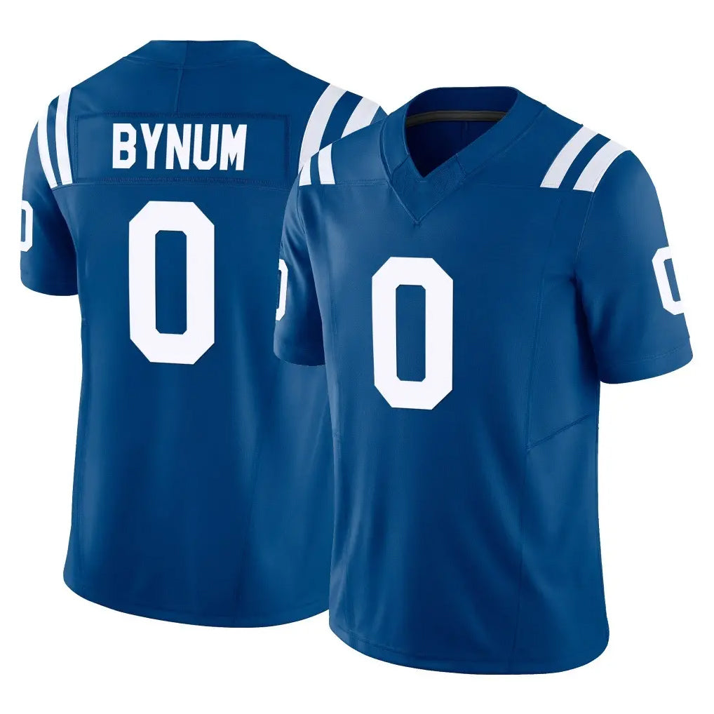 harde IN.Colts #0 Camryn Bynum Player Royal Limited Vapor F.U.S.E. Home Game Stitched Jerseys