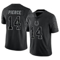 harde IN.Colts #14 Alec Pierce Player RFLCTV Limited Black Stitched Jerseys