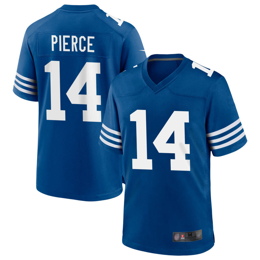 harde IN.Colts #14 Alec Pierce Player Royal Limited Game Stitched Jerseys