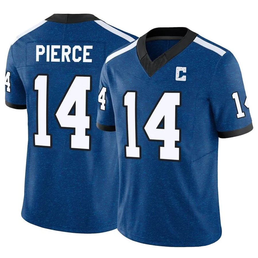 harde IN.Colts #14 Alec Pierce Player Royal Vapor F.U.S.E. Limited Stitched Jerseys