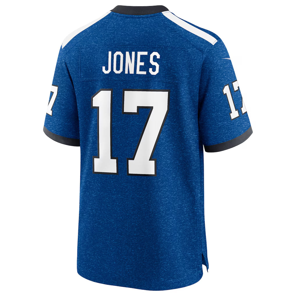 harde IN.Colts #17 Daniel Jones Player Alternate 2 Indiana Nights Game Stitched Jerseys