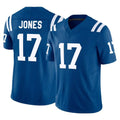 harde IN.Colts #17 Daniel Jones Player Royal Limited Vapor F.U.S.E. Home Game Stitched Jerseys