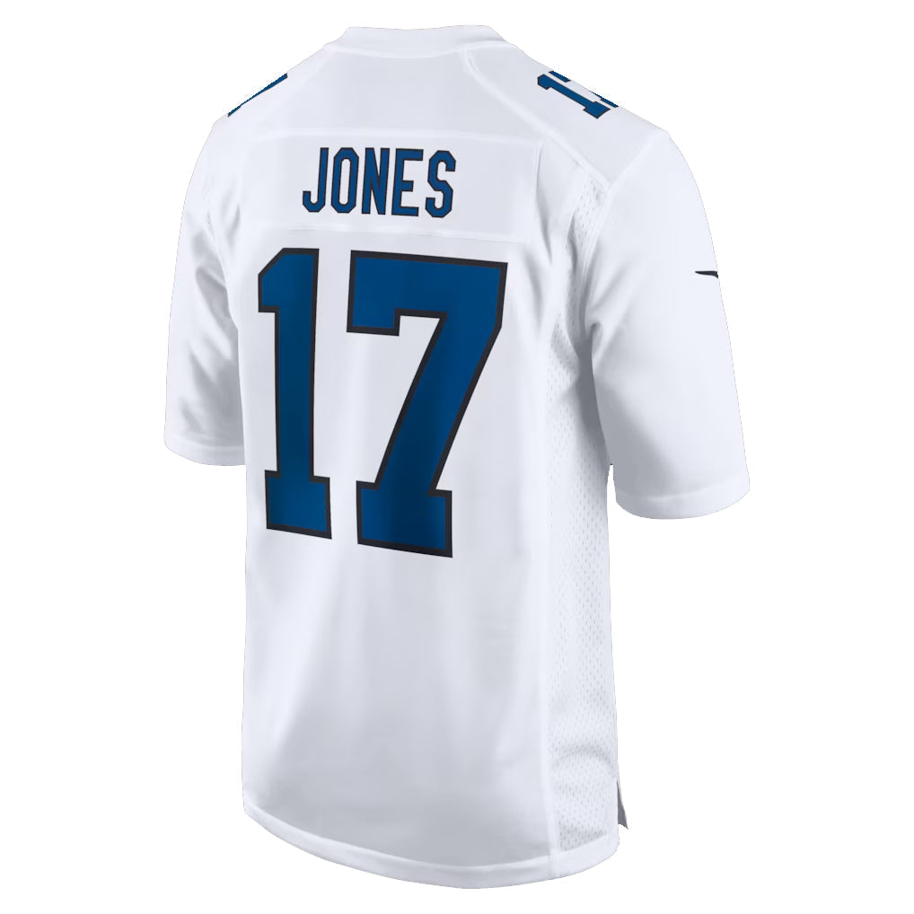 harde IN.Colts #17 Daniel Jones Player Tundra White Fashion Game Stitched Jerseys