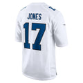harde IN.Colts #17 Daniel Jones Player Tundra White Fashion Game Stitched Jerseys