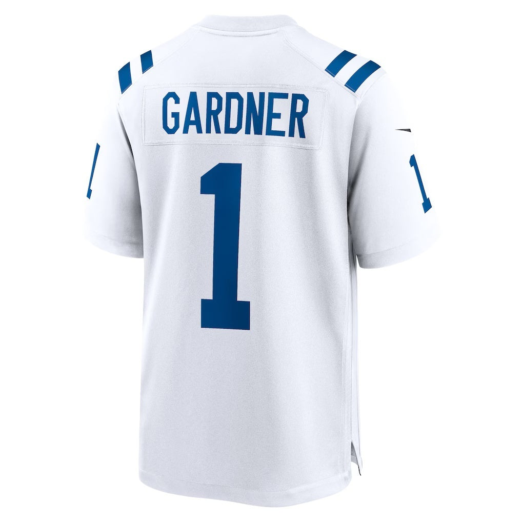 harde IN.Colts #1 Ahmad Sauce Gardner White Game Stitched Jerseys