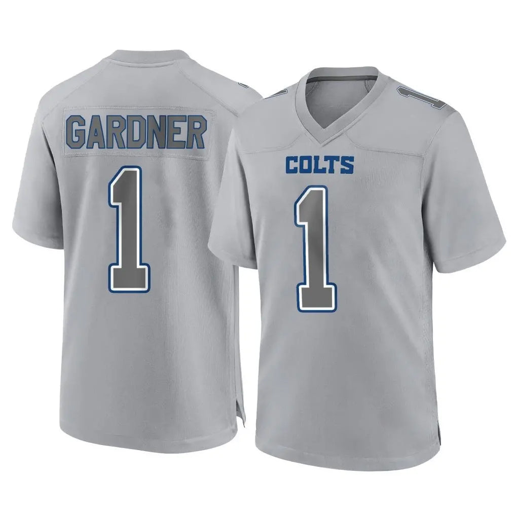 harde IN.Colts #1 Sauce Gardner Player Gray Atmosphere Fashion Home Game Stitched Jerseys