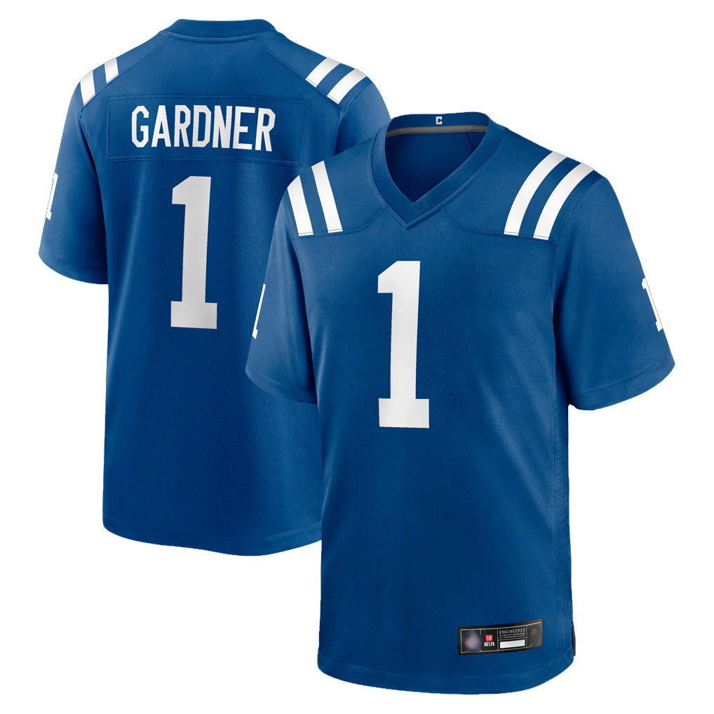 harde IN.Colts #1 Sauce Gardner Player Royal Home Game Stitched Jerseys