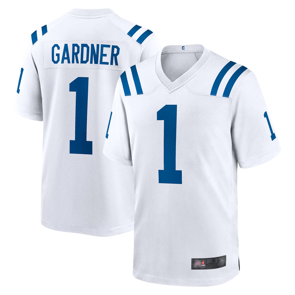 harde IN.Colts #1 Sauce Gardner Player White Home Game Stitched Jerseys