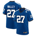 harde IN.Colts #27 Justin Walley Player Royal Alternate Indiana Nights Home Game Stitched Jerseys