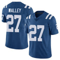 harde IN.Colts #27 Justin Walley Player Royal Limited Vapor Untouchable Home Game Stitched Jerseys