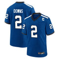 harde IN.Colts #2 Josh Downs Player Royal Alternate Indiana Nights Home Game Stitched Jerseys