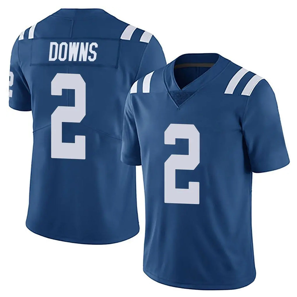 harde IN.Colts #2 Josh Downs Player Royal Limited Vapor Untouchable Home Game Stitched Jerseys
