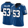 harde IN.Colts #53 CJ Allen Player Royal Limited Indiana Nights Alternate Vapor F.U.S.E. Home Game Stitched Jerseys