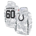 harde IN.Colts #60 Tanor Bortolini Player Arctic Camo Salute to Service Hoodies Limited Game Stitched Jerseys