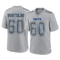 harde IN.Colts #60 Tanor Bortolini Player Gray Atmosphere Fashion Home Game Stitched Jerseys