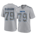 harde IN.Colts #79 Bernhard Raimann Player Gray Atmosphere Fashion Home Game Stitched Jerseys