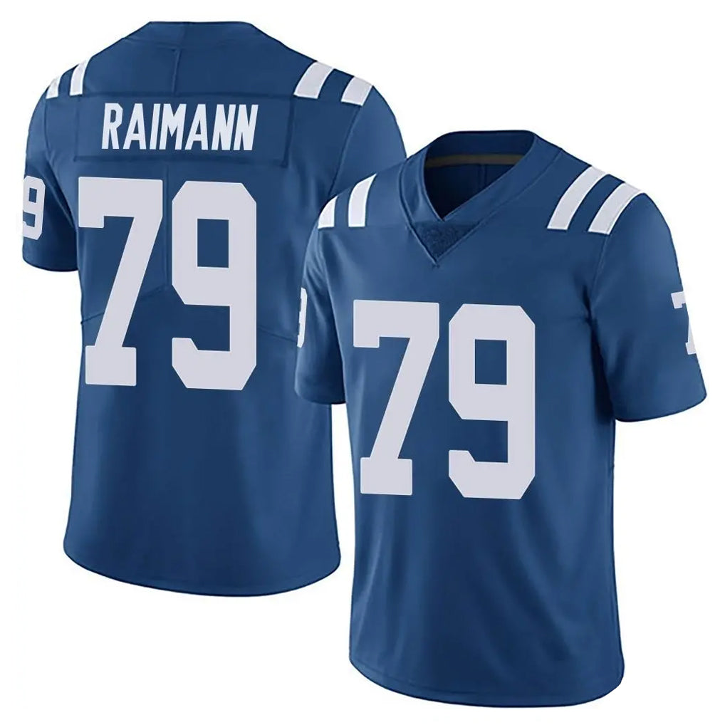 harde IN.Colts #79 Bernhard Raimann Player Royal Limited Vapor Untouchable Home Game Stitched Jerseys