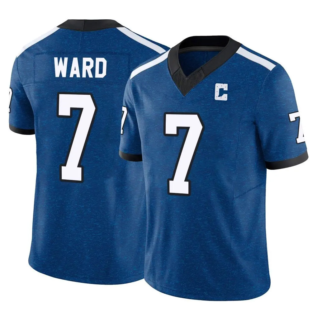 harde IN.Colts #7 Charvarius Ward Sr. Player Royal Limited Indiana Nights Alternate Vapor F.U.S.E. Home Game Stitched Jerseys