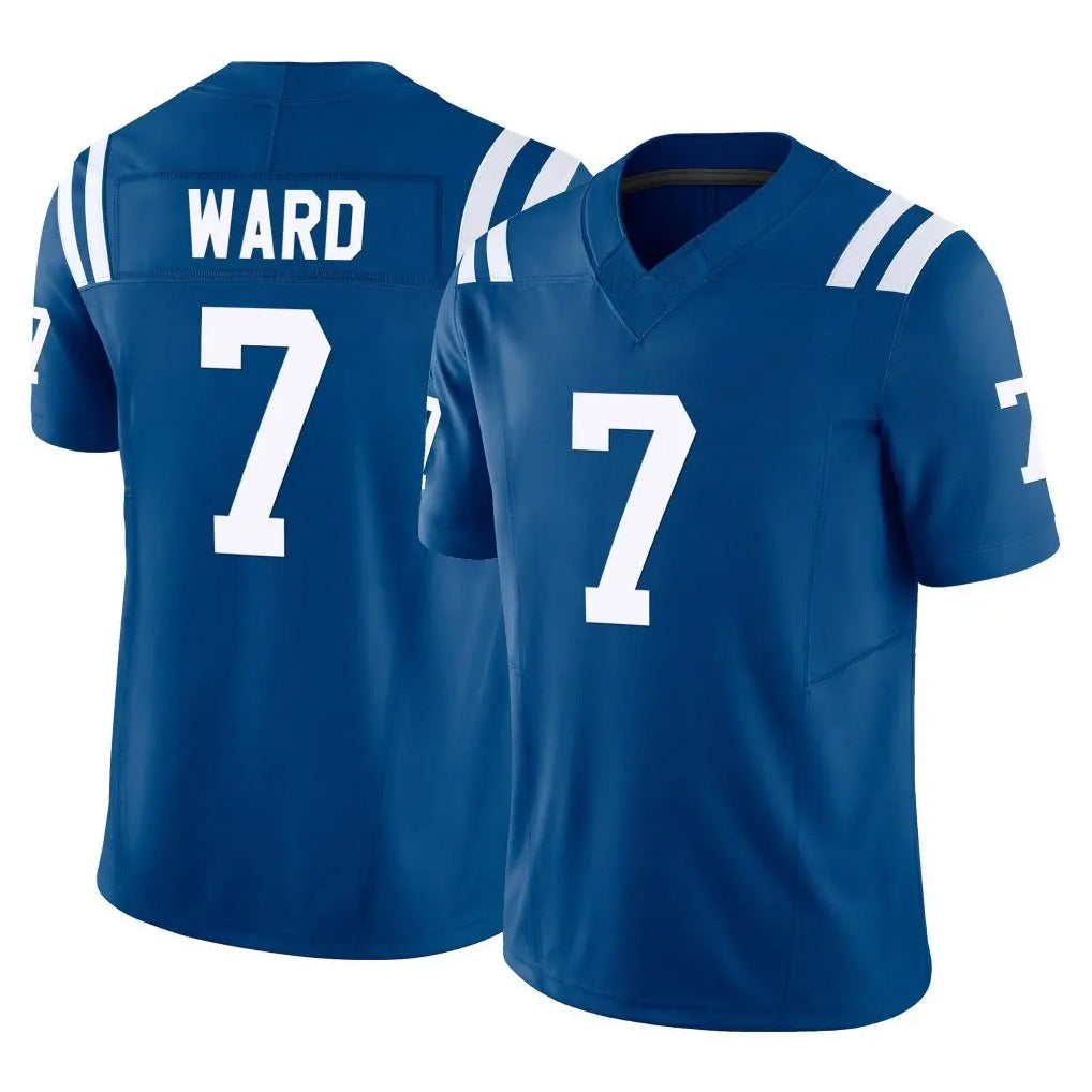 harde IN.Colts #7 Charvarius Ward Sr. Player Royal Limited Vapor F.U.S.E. Home Game Stitched Jerseys