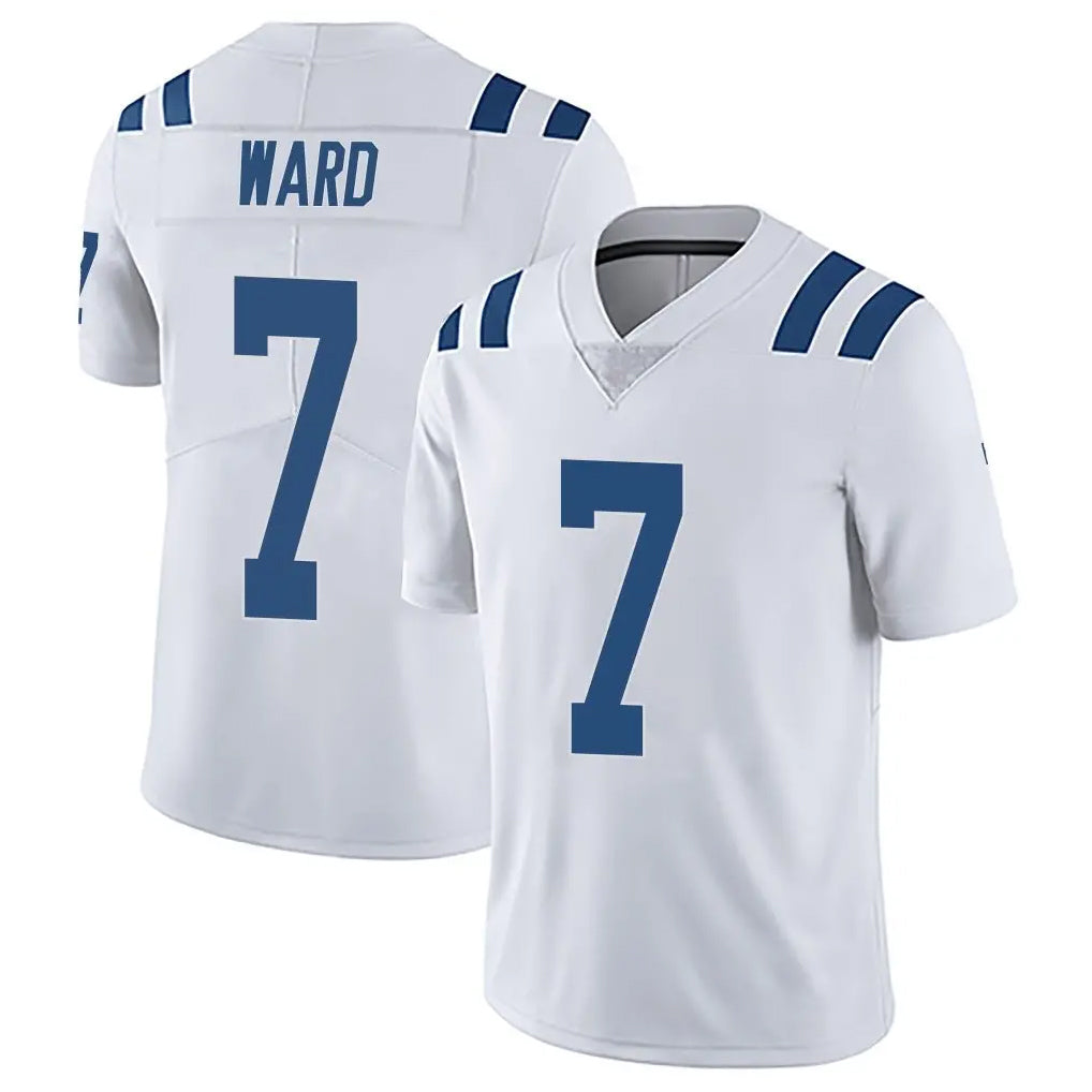 harde IN.Colts #7 Charvarius Ward Sr. Player White Limited Vapor Untouchable Home Game Stitched Jerseys