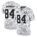 harde IN.Colts #84 Tyler Warren Player Arctic Camo Salute To Service Limited Game Stitched Jerseys