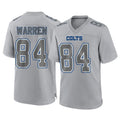 harde IN.Colts #84 Tyler Warren Player Gray Atmosphere Fashion Home Game Stitched Jerseys