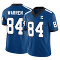 harde IN.Colts #84 Tyler Warren Player Royal Limited Indiana Nights Alternate Vapor F.U.S.E. Home Game Stitched Jerseys