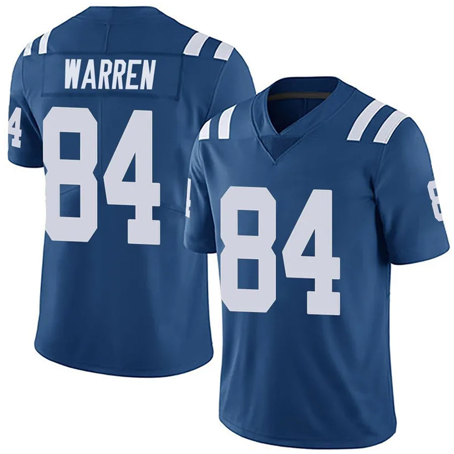 harde IN.Colts #84 Tyler Warren Player Royal Vapor F.U.S.E. Limited Stitched Jerseys