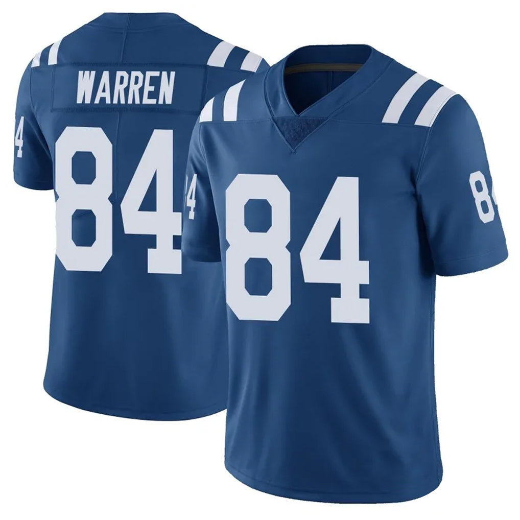harde IN.Colts #84 Tyler Warren Player Royal Vapor Limited Stitched Jersey