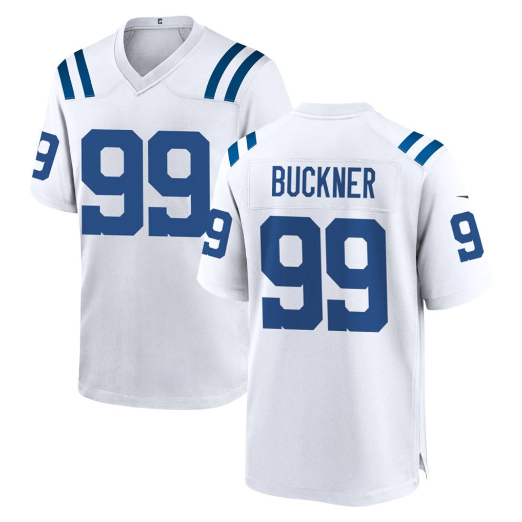 harde IN.Colts #99 DeForest Buckner Player White Home Game Stitched Jerseys