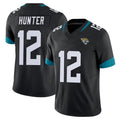harde J.Jaguars #12 Travis Hunter Player Black Vapor F.U.S.E. Limited Home Game Stitched Jerseys