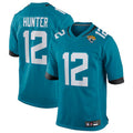 harde J.Jaguars #12 Travis Hunter Player Teal Replica Game Stitched Jerseys