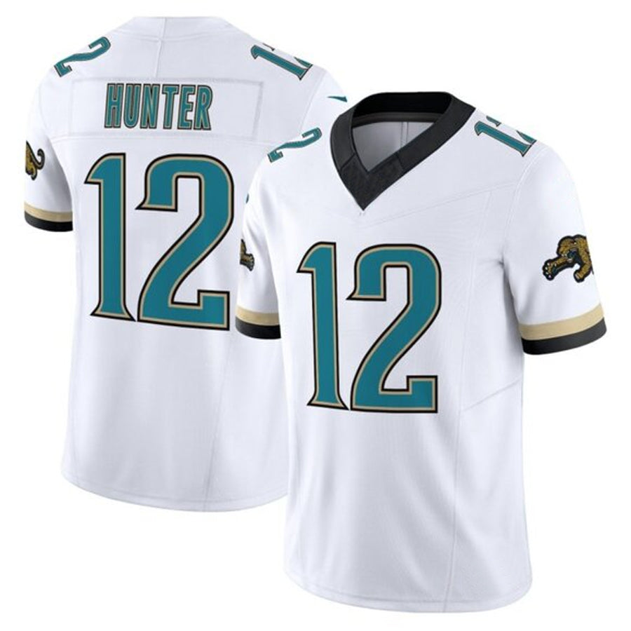 harde J.Jaguars #12 Travis Hunter Player White Vapor F.U.S.E. Limited Stitched Jerseys