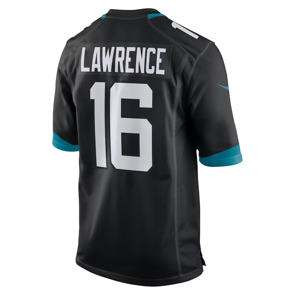 harde J.Jaguars #16 Trevor Lawrence Black Alternate Game Stitched Jerseys
