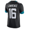 harde J.Jaguars #16 Trevor Lawrence Black Alternate Vapor Limited Stitched Jerseys