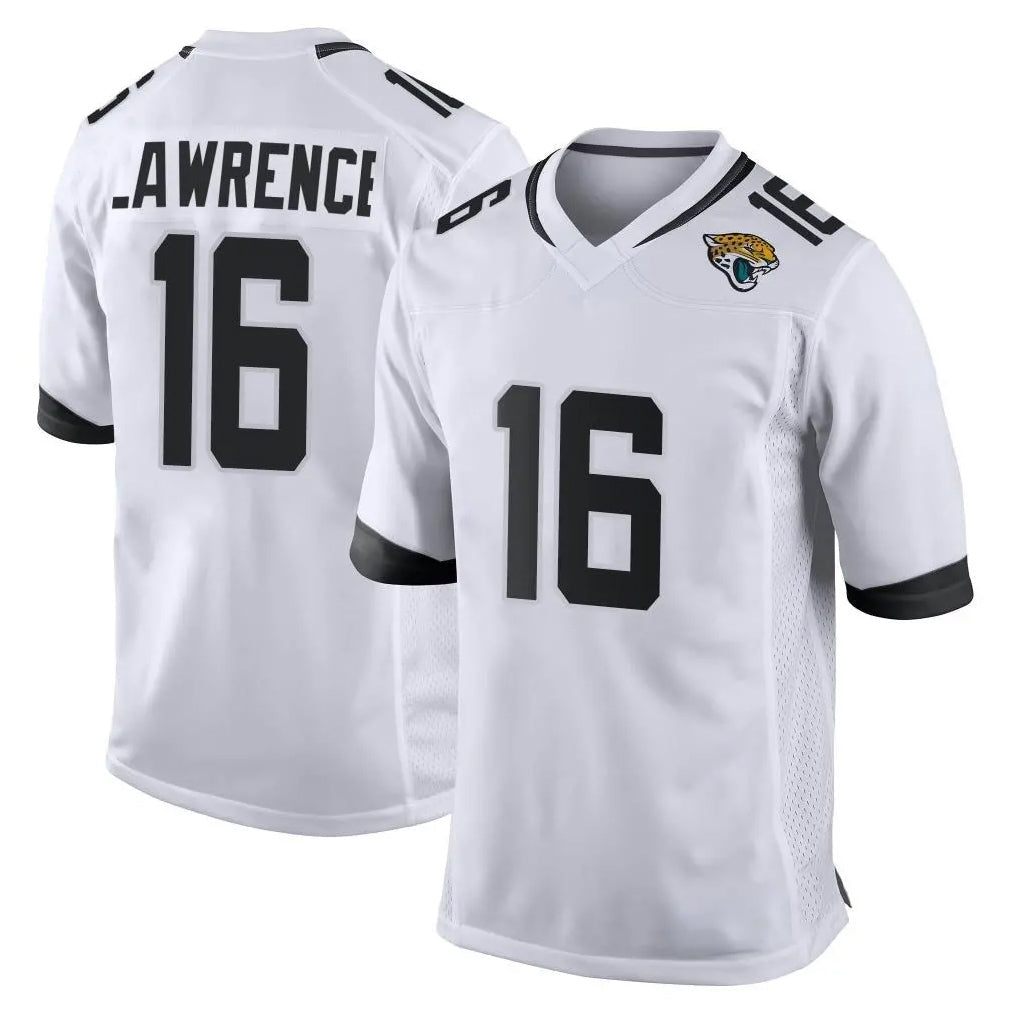 harde J.Jaguars #16 Trevor Lawrence Player White Home Game Stitched Jerseys