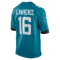 harde J.Jaguars #16 Trevor Lawrence Teal Game Jersey Stitched Jerseys