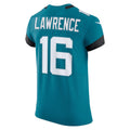 harde J.Jaguars #16 Trevor Lawrence Teal Vapor Elite Stitched Jerseys