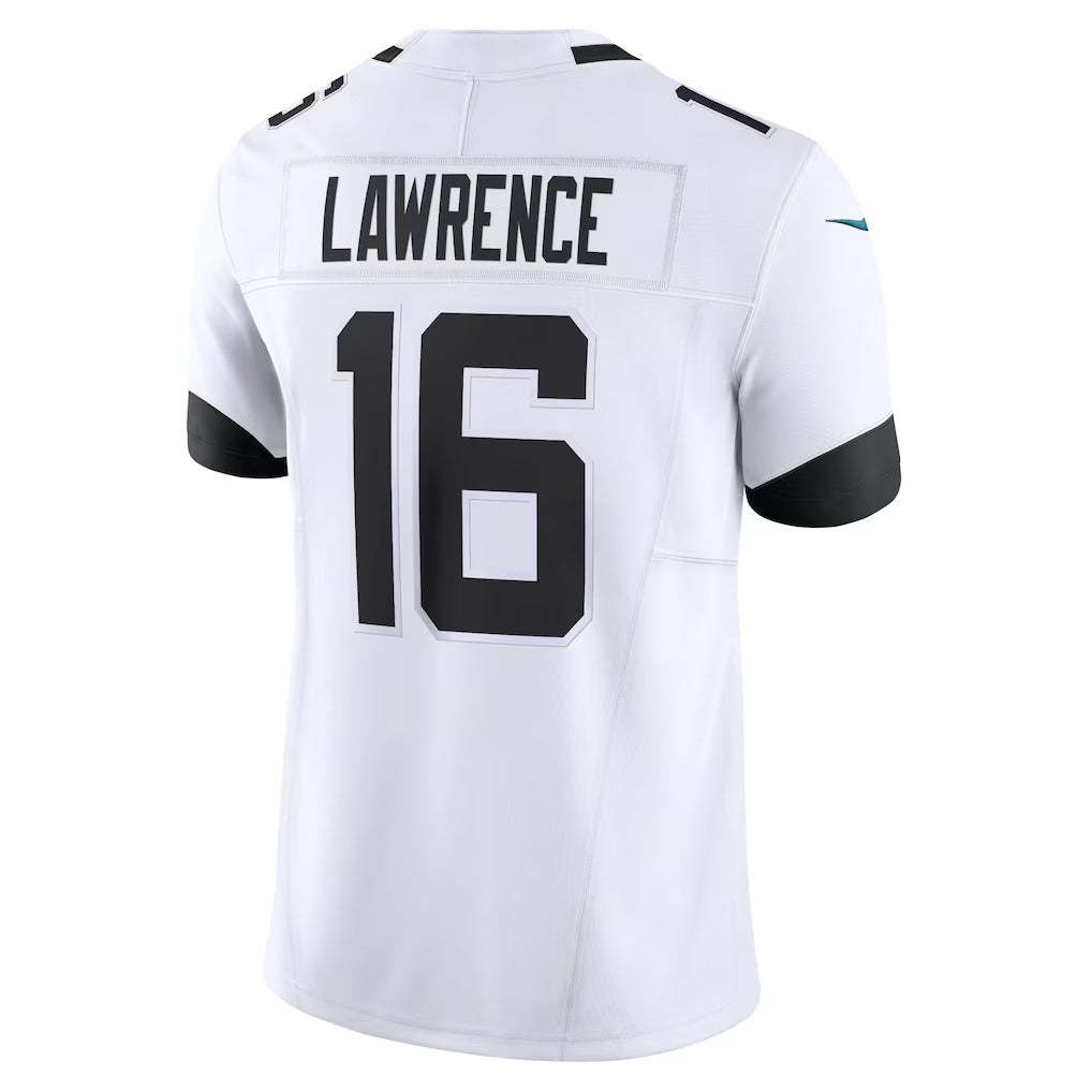 harde J.Jaguars #16 Trevor Lawrence White Vapor F.U.S.E. Limited Stitched Jerseys