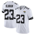 harde J.Jaguars #23 Foyesade Oluokun Player White Vapor F.U.S.E. Limited Home Game Stitched Jerseys