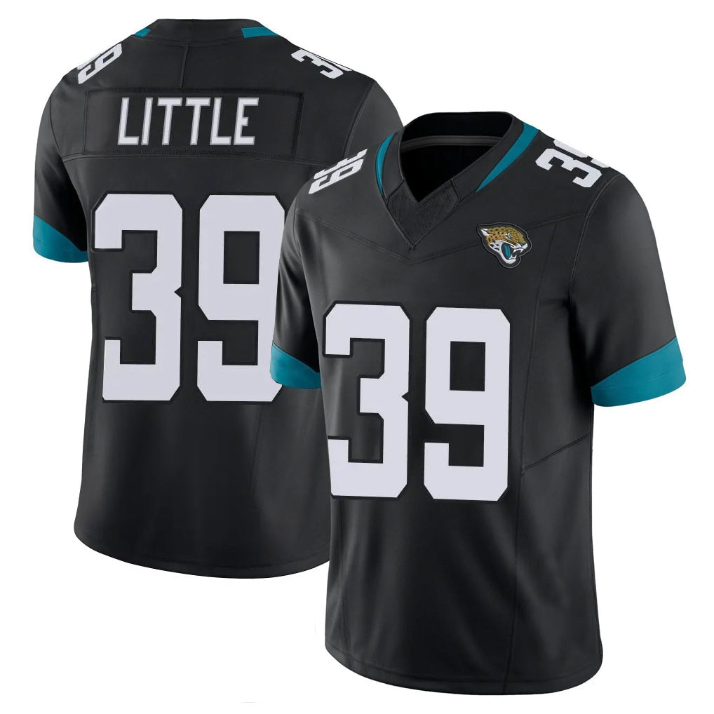 harde J.Jaguars #39 Cam Little Player Black Vapor F.U.S.E. Limited Home Game Stitched Jerseys