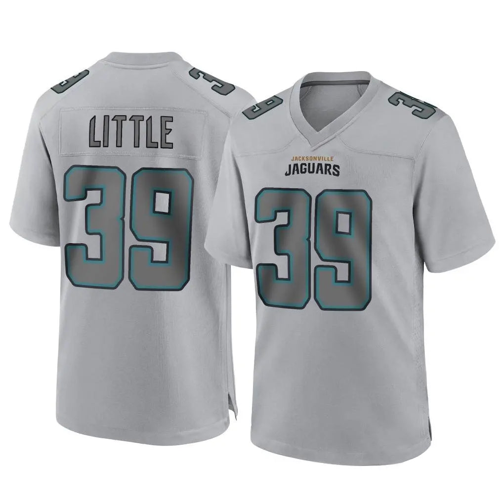 harde J.Jaguars #39 Cam Little Player Gray Atmosphere Fashion Home Game Stitched Jerseys