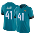 harde J.Jaguars #41 Josh Hines-Allen Player Teal Vapor F.U.S.E. Limited Home Game Stitched Jerseys
